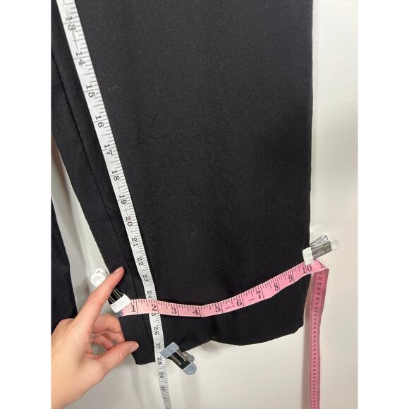 Ralph Lauren Black Label Wide Leg Business Office Pants 10 Wool Blend Capsule - Picture 7 of 9